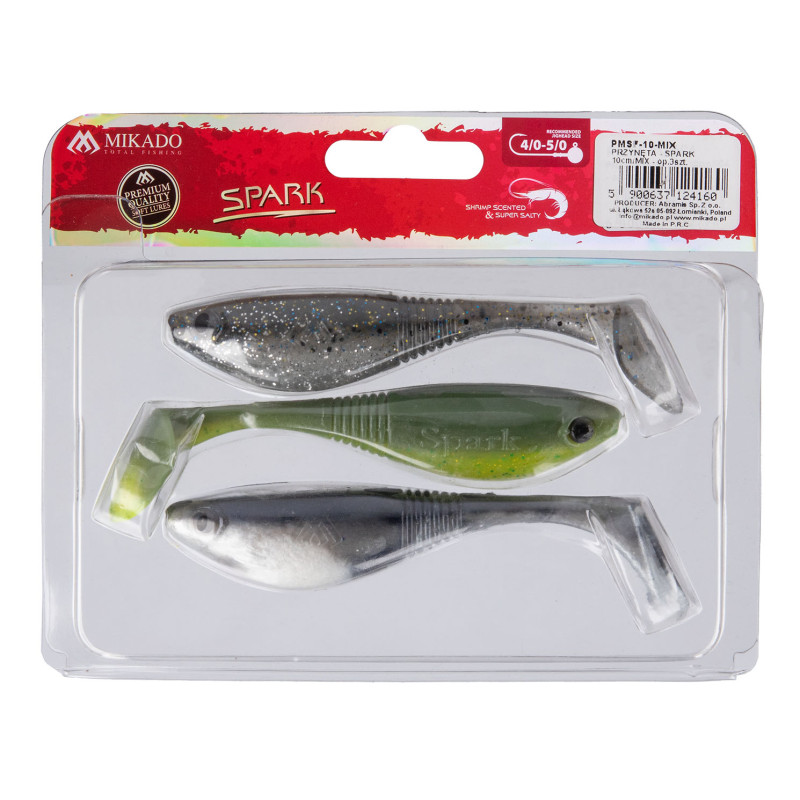 GUMA  SPARK 10cm/MIX - op.3szt